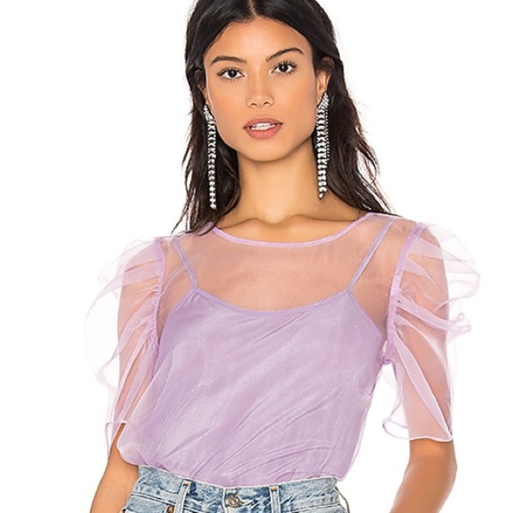 Amanda Uprichard Smith Top Set - Orchid (Revolve)